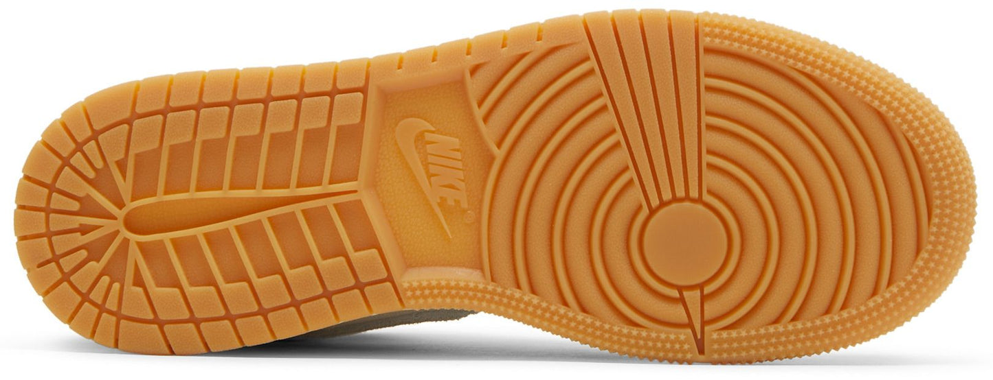 Grade School Air Jordan Retro 1 Mid Se 'Coconut Milk Particle Grey' (Gs)