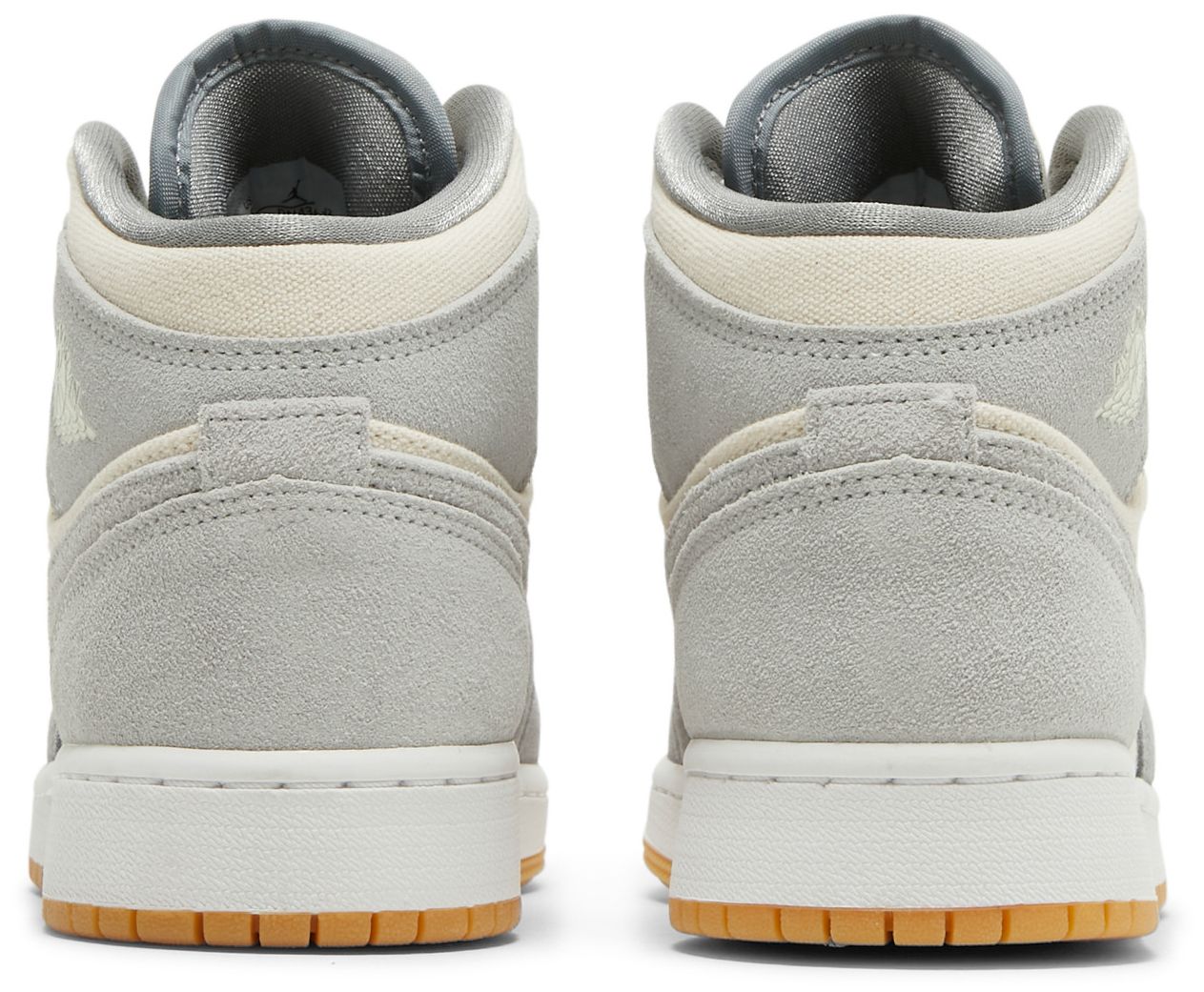 Grade School Air Jordan Retro 1 Mid Se 'Coconut Milk Particle Grey' (Gs)