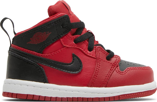 Toddlers Air Jordan Retro 1 Mid 'Reverse Bred' (Td)