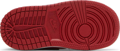Air Jordan Toddlers Retro 1 Mid 'Reverse Bred' Td Sneakers