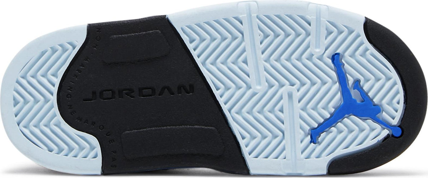 Air Jordan Toddlers Retro 5 'Racer Blue' Td Sneakers