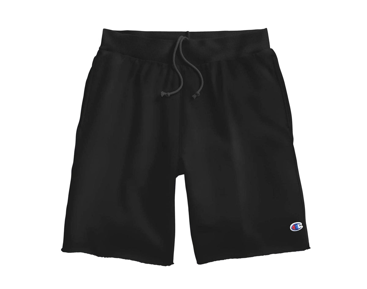 Champion C Life Reverse Weave Cut Men's Shorts — Off Black