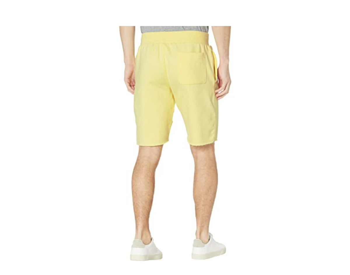 Champion C Life Reverse Weave Cut Men's Shorts — Off Lemon/Glacier