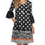 Black White Polka Dot Border