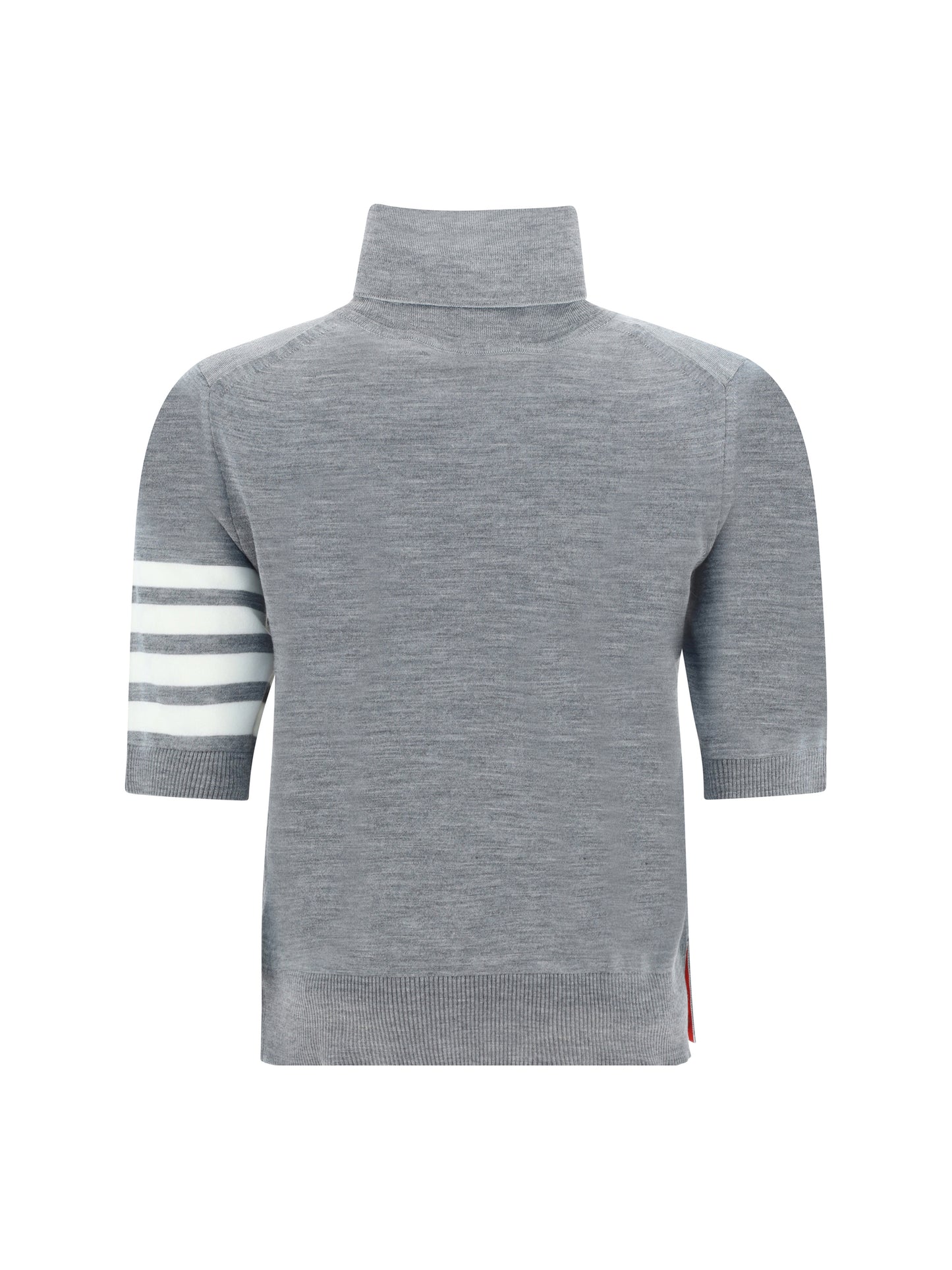 Turtleneck Sweater Virgin Wool Light Grey