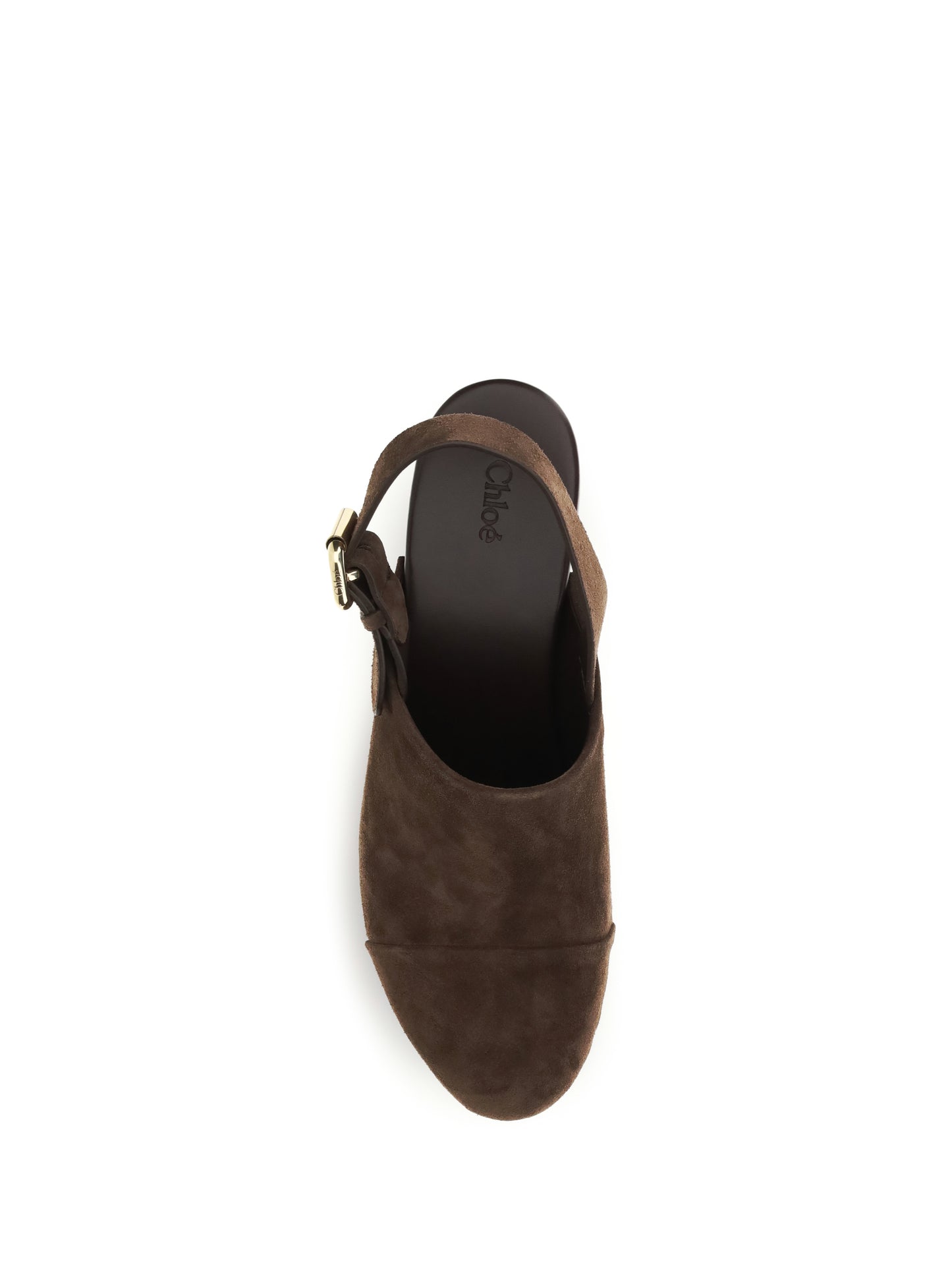 Wedge Clogs Jeannette Chocolate Brown