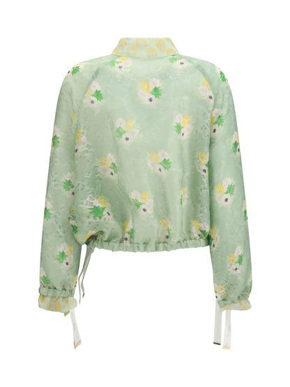 Jacket Organza Lace Light Green