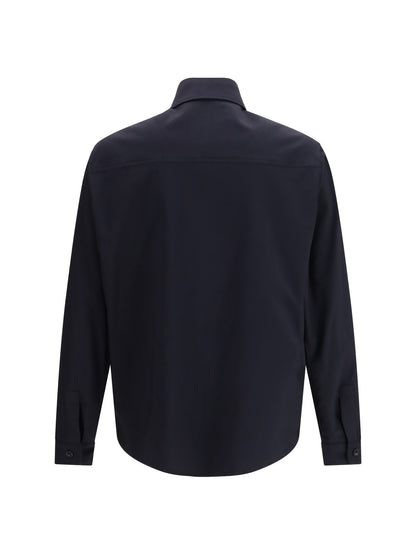 Overshirt Technical Fabric Navy