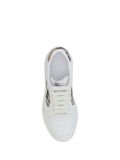 Leather Sneakers White/Sand
