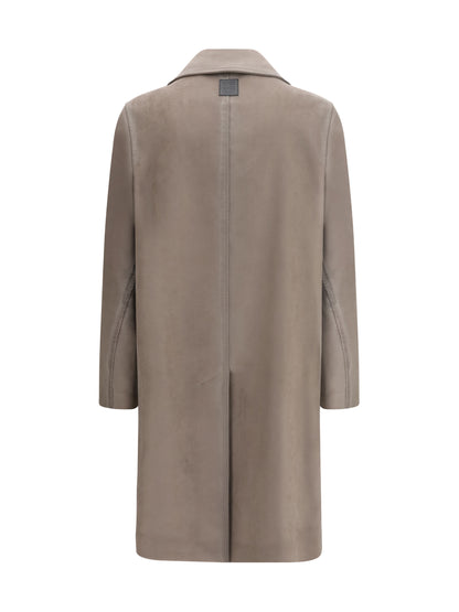 Coat Fustian Khaki Brown