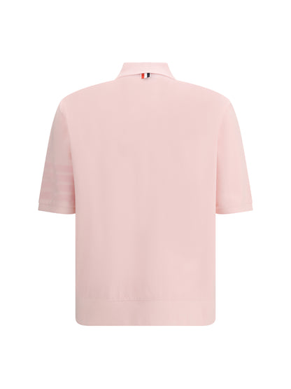 Cotton Polo Shirt Light Pink
