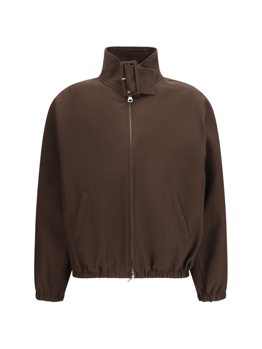Bomber Jacket Zip-Up Chocolate