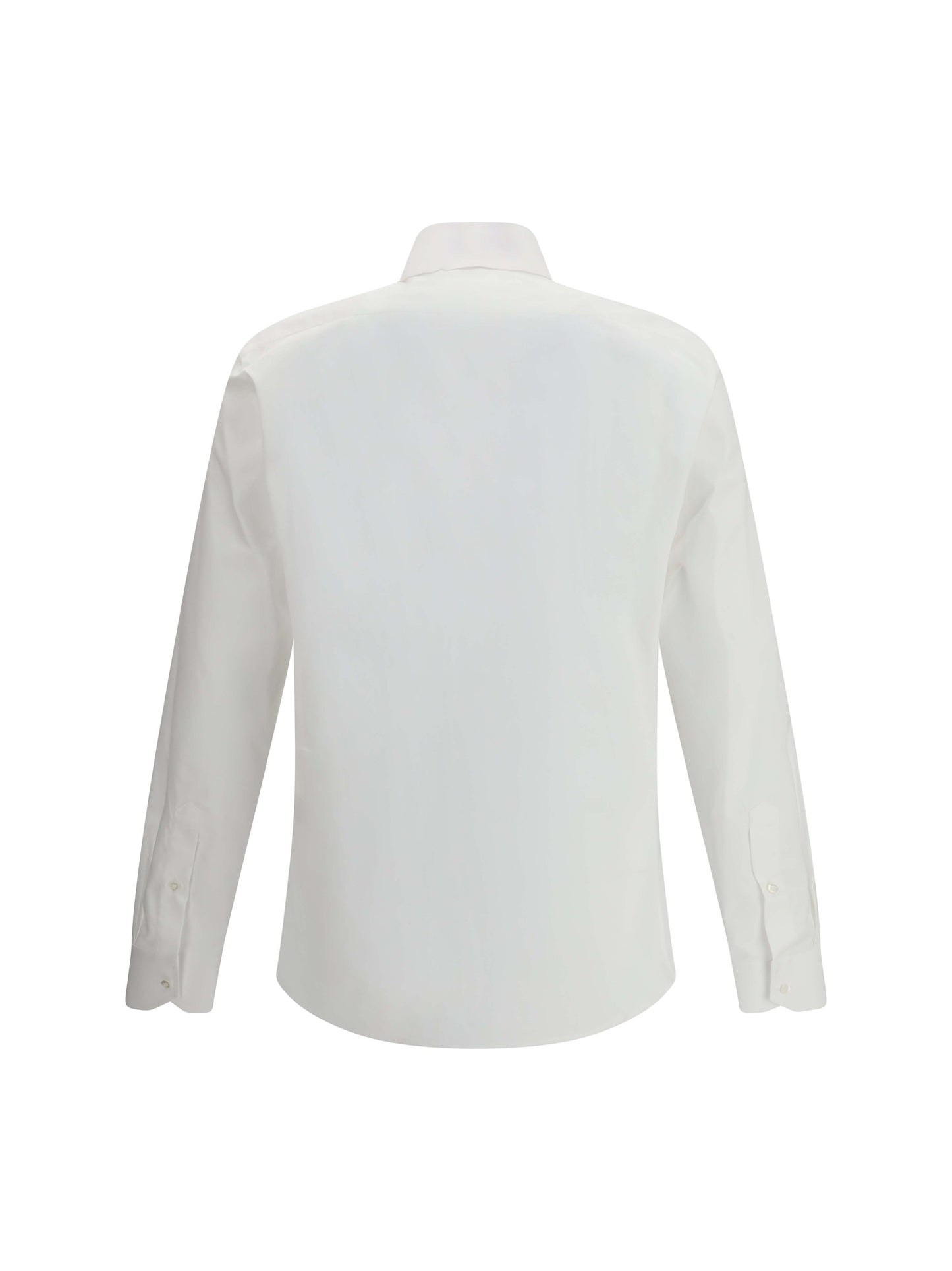Shirt With FF Detail White Cotton
