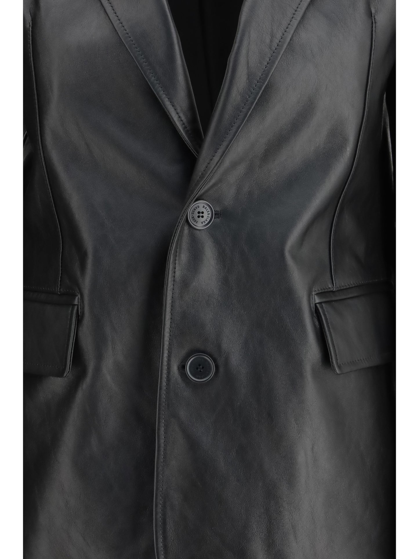 Jacket Standard Black Calf Leather