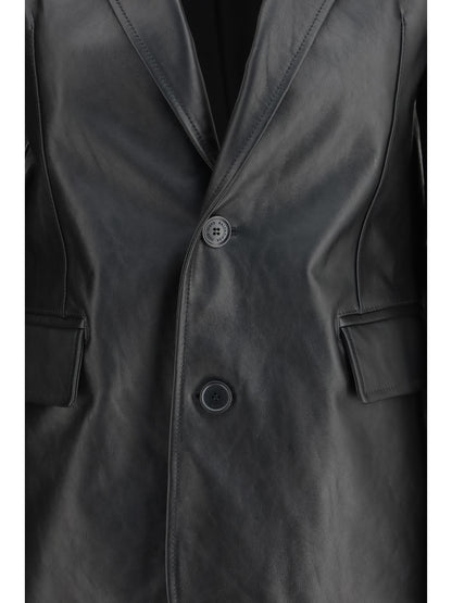 Jacket Standard Black Calf Leather