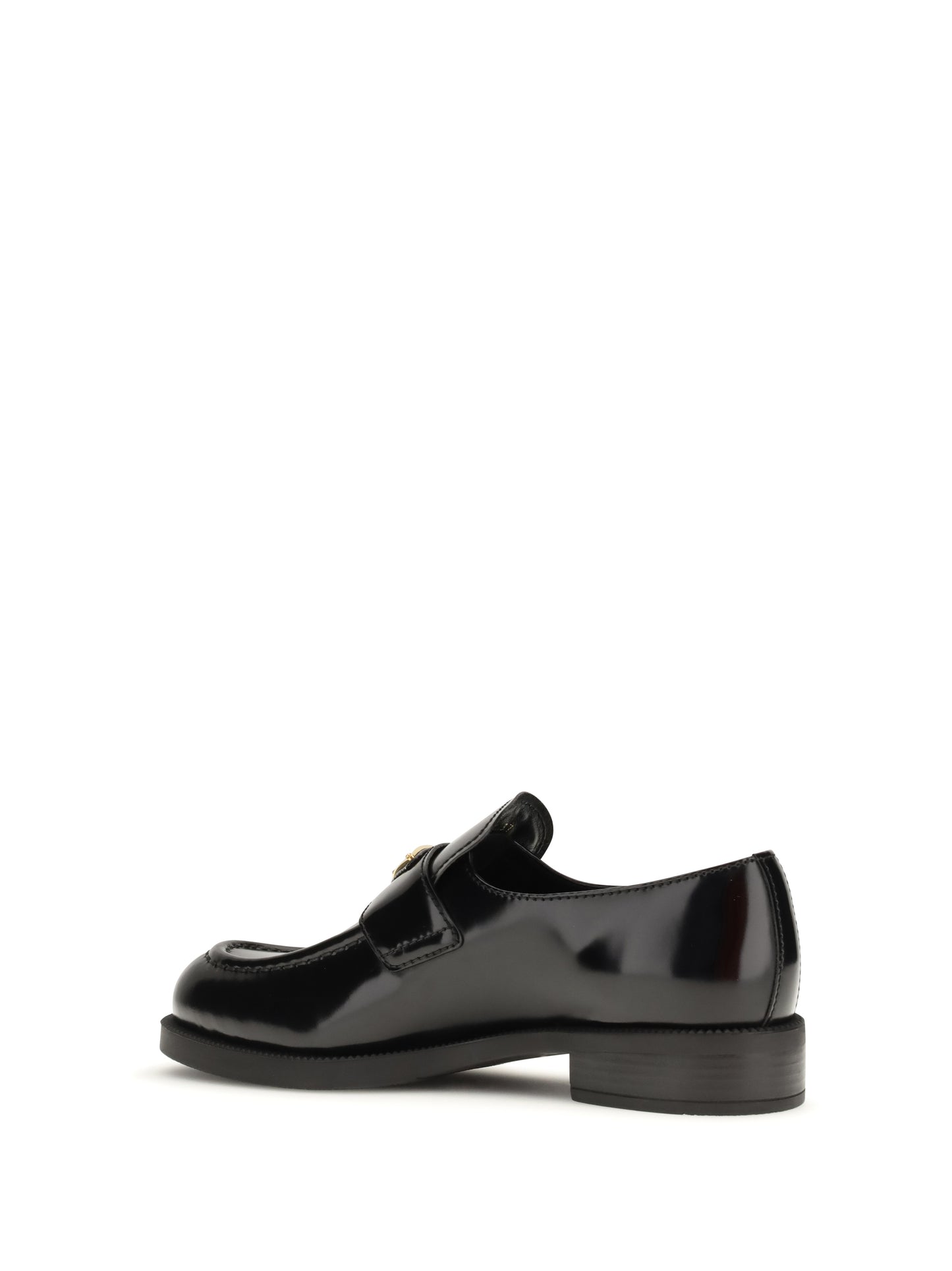 Leather Loafers Black
