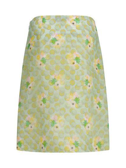 Skirt Bouquet Organza Light Green