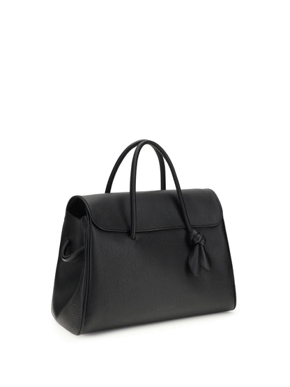 Travel Bag Le Cabas Turismo Black Leather