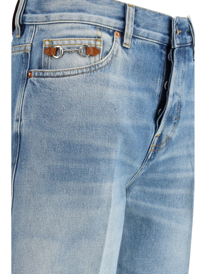 Flare Jeans Blue Denim