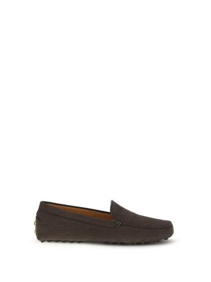 Loafers Gommini Brown Calf Leather