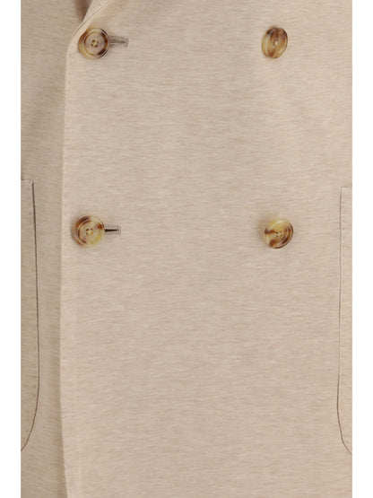 Jacket Double-Breasted Beige