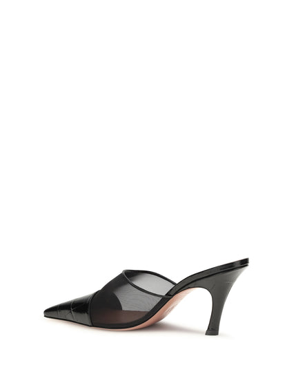 Mules Jamie Mesh Black
