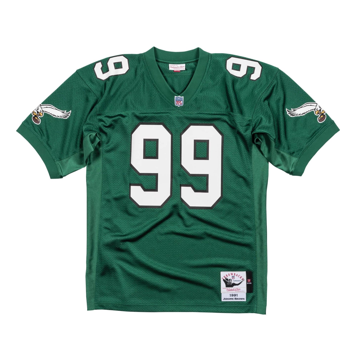 Mitchell & Ness Men's NFL Dark Jersey Eagles 1991 Jerome Brown Jerseys
