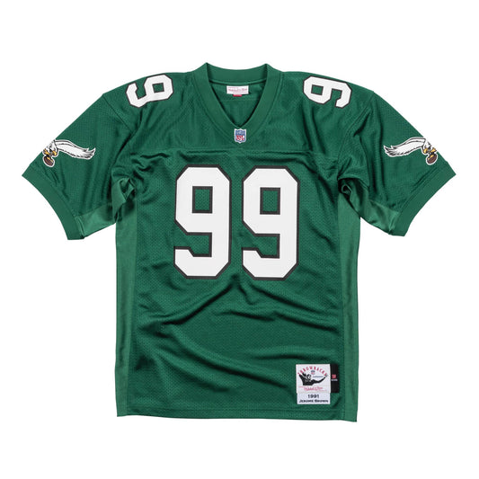 Mitchell & Ness Men's NFL Dark Jersey Eagles 1991 Jerome Brown Jerseys