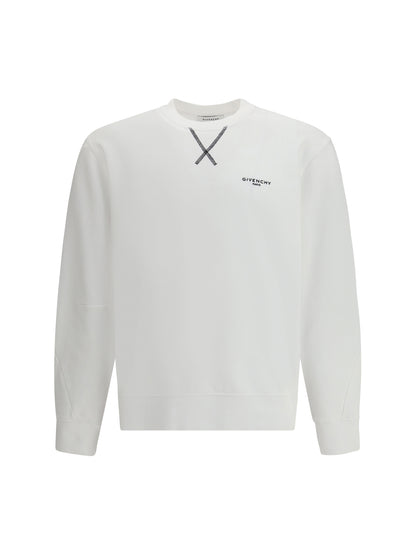 Sweatshirt Couture Seam White