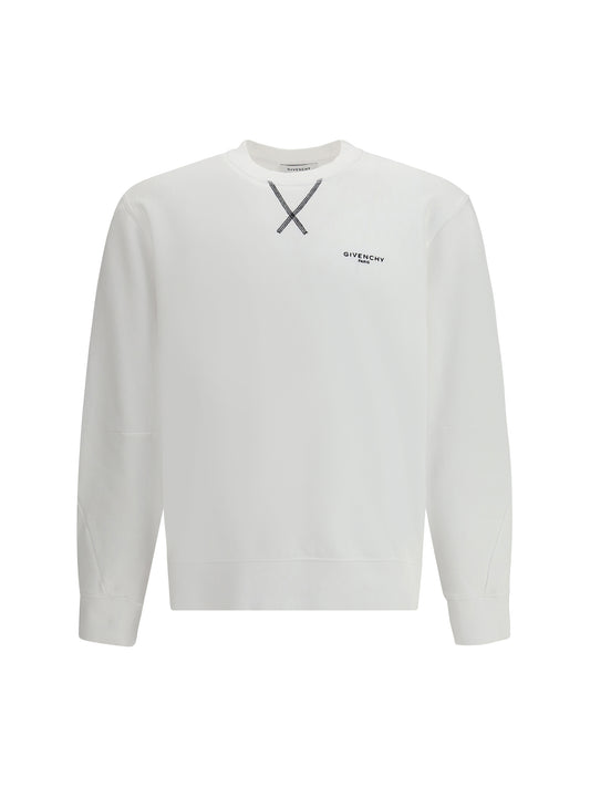 Sweatshirt Couture Seam White
