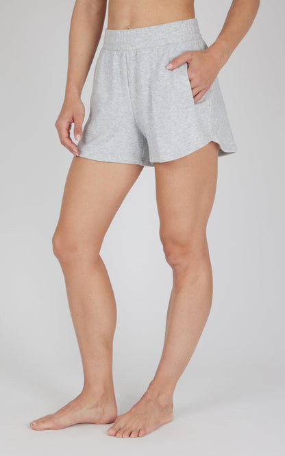 Loop Terry Up Shore Fold Over Short - Our Petal Tone Story