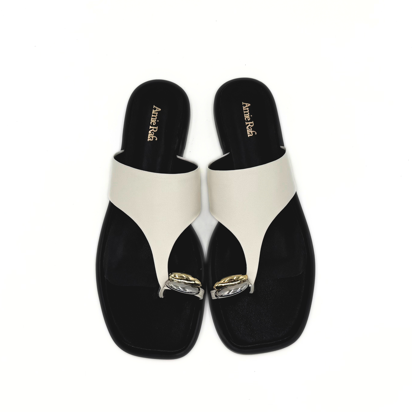 Cece Thong Sandals - White
