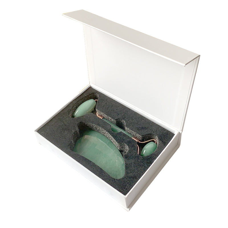 Gemmalina Rock N Roll Natural Gem Rollers and Gem Stones To Grow Young Gracefully HSM Vista Shops