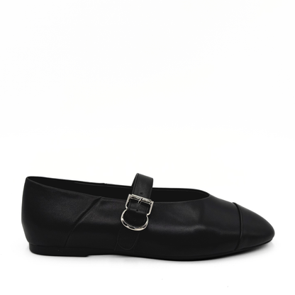 Reign Cap Toe Mary Janes - Black
