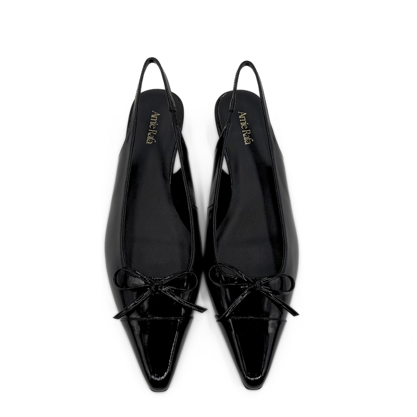 Montecito Slingback Kitten Heels - Black