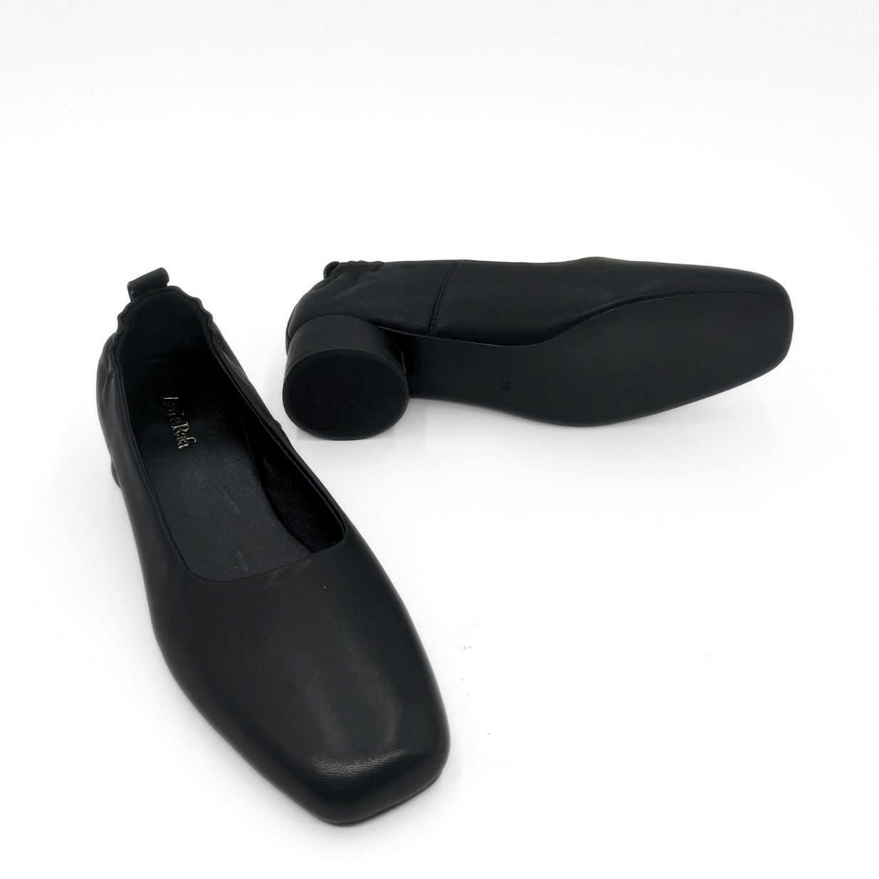 Planner Mini Block Heel - Black