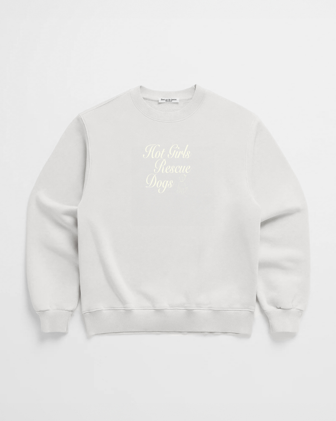 Hot Girls Rescue Dogs Crewneck