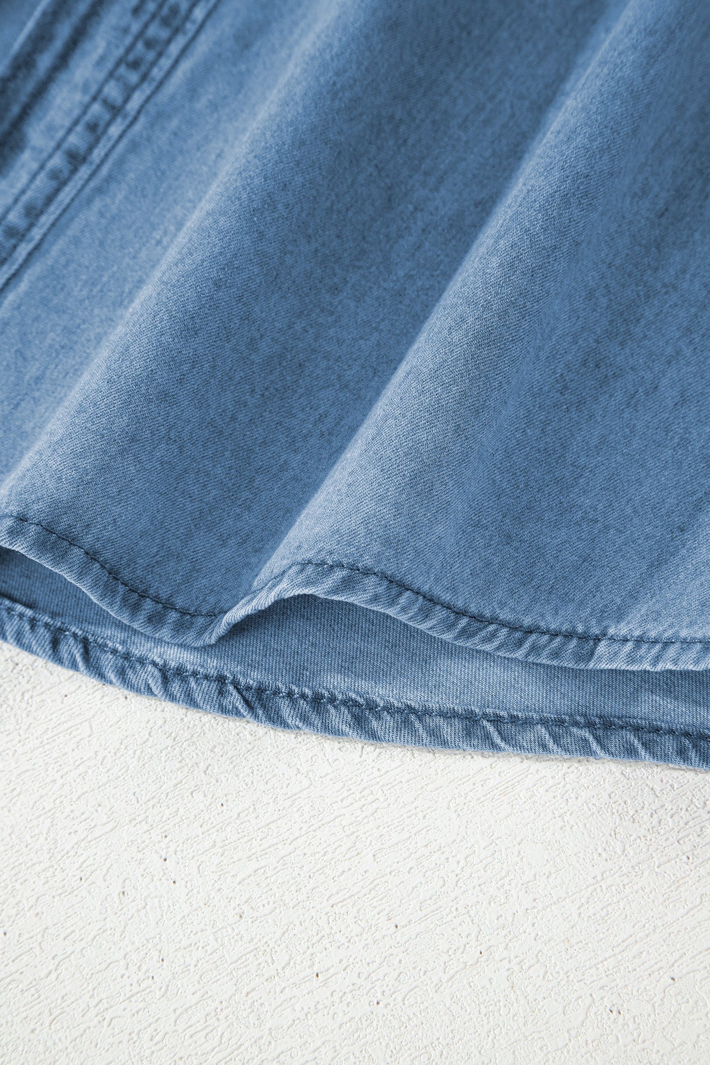 Threaded Pear Makenna Myosotis Down Slim Shirt
