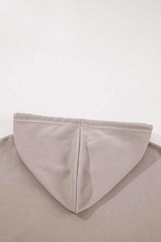 Threaded Pear Anaya Colorblock Patchwork Baggy Hoodie