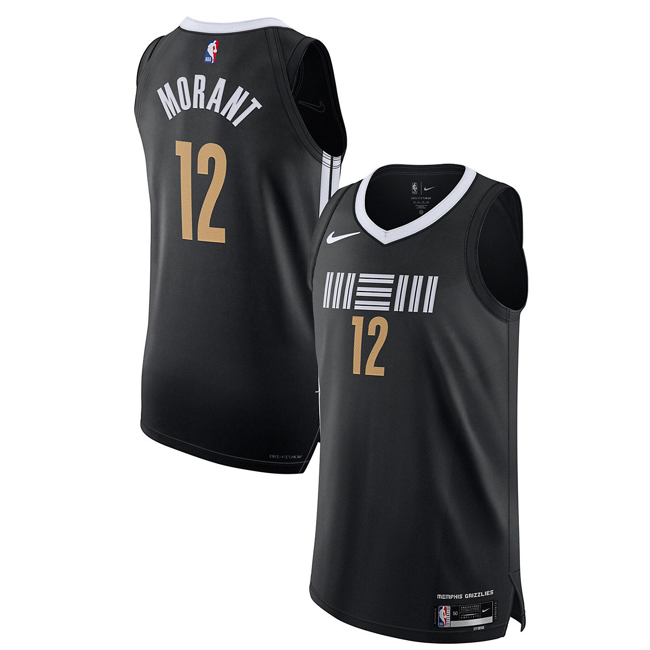 Nike Men's Ja Morant Memphis Grizzlies Authentic Jersey Jerseys