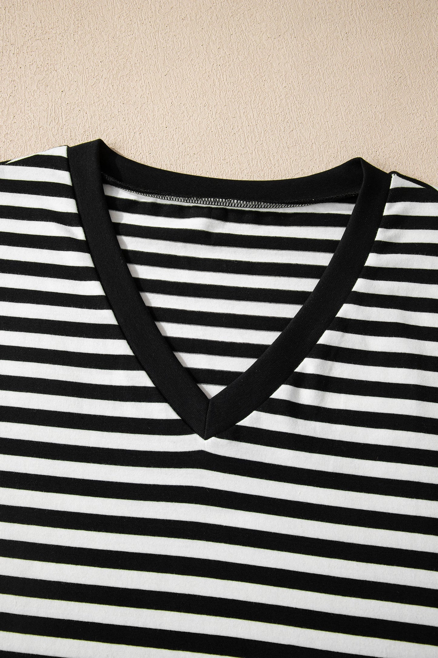 Threaded Pear Stevie Delicate Trim Casual Tee