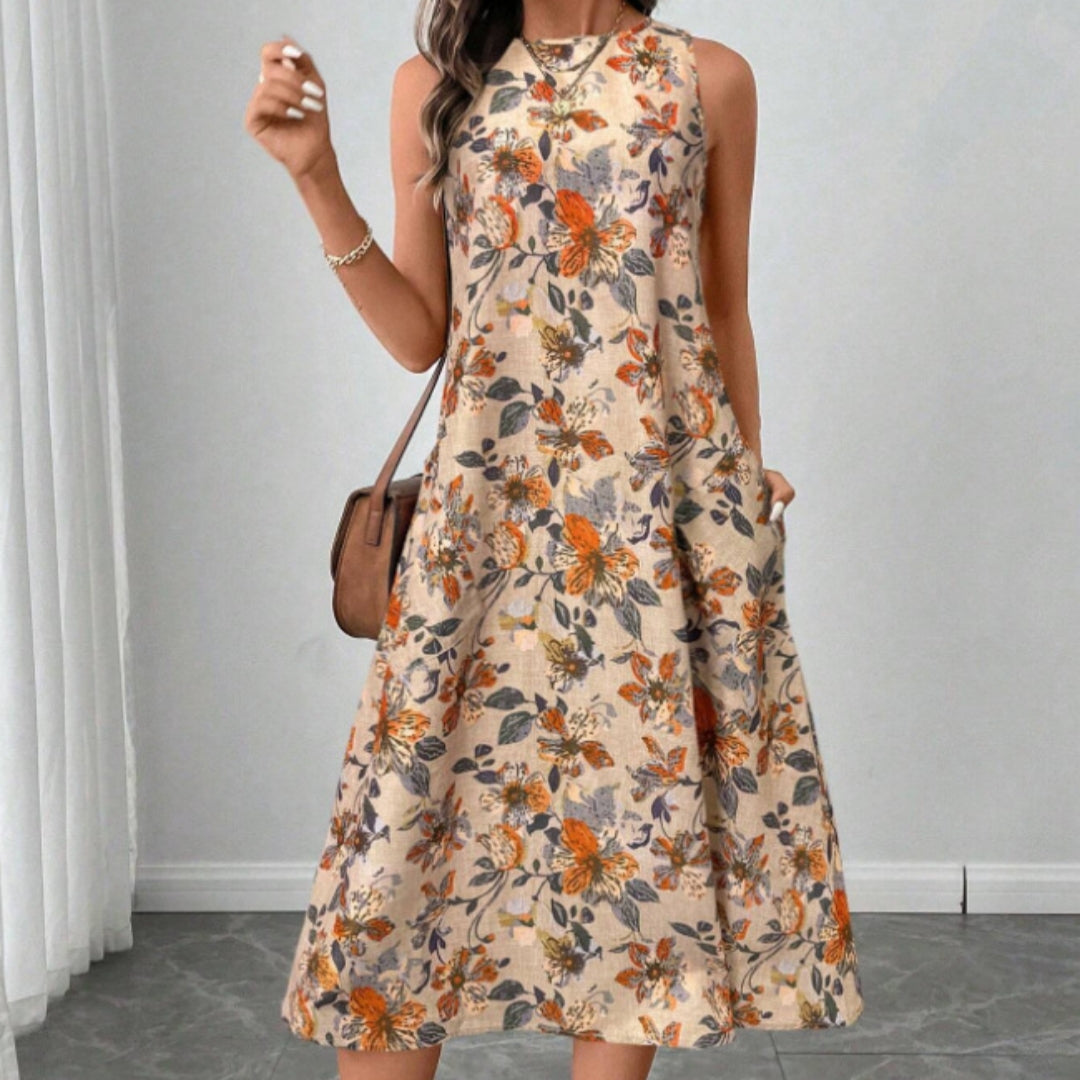 vintage style a line dress vintage a line dresses A-line dress in feminine vintage style