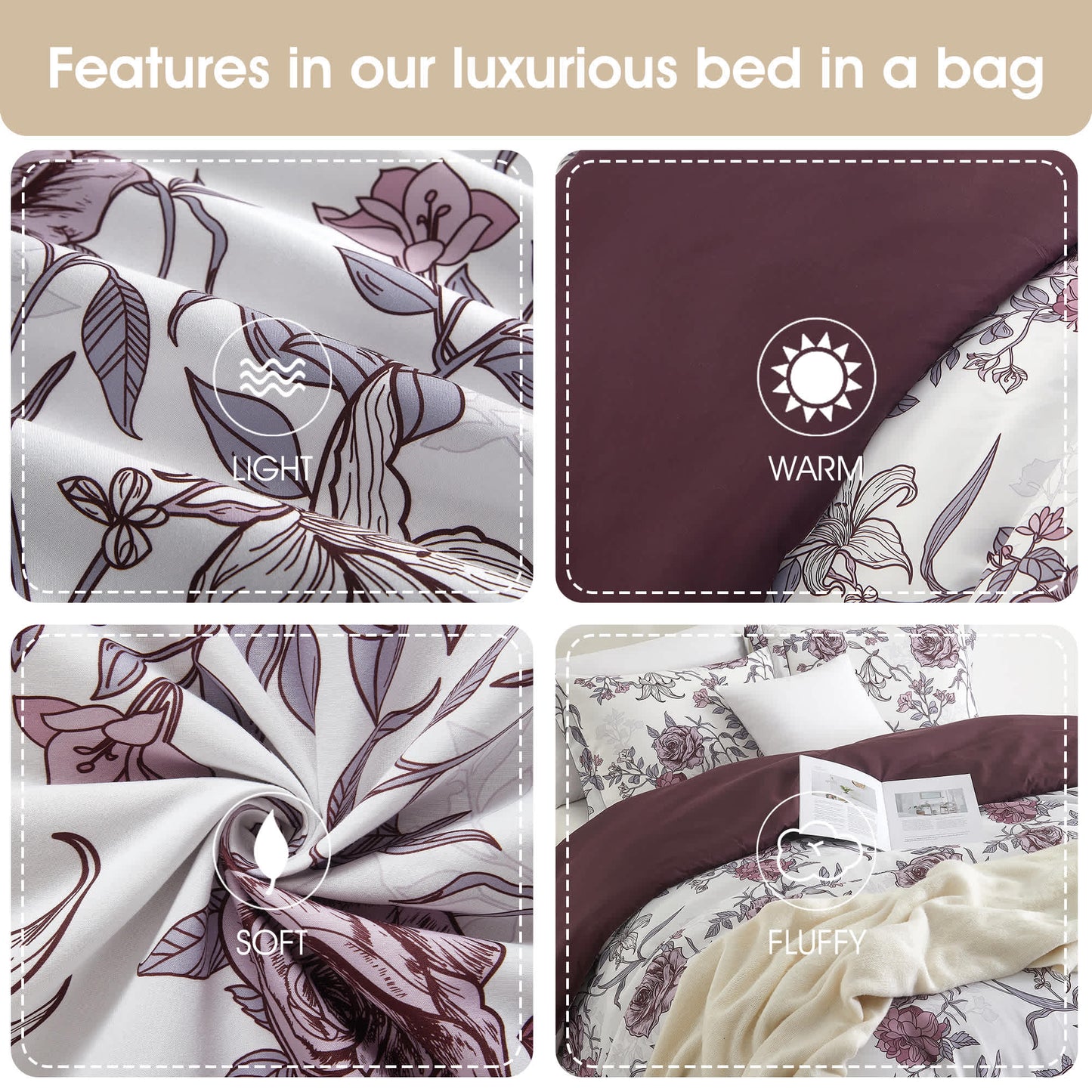 Grey Purple-