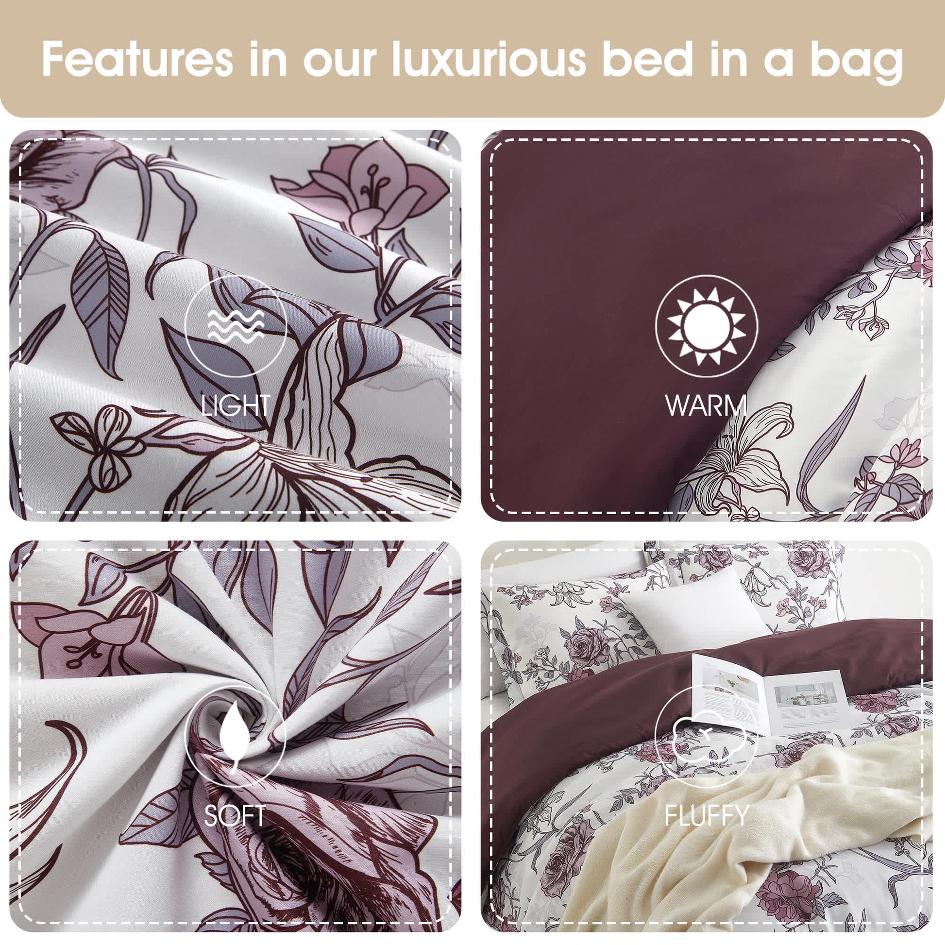 Grey Purple-