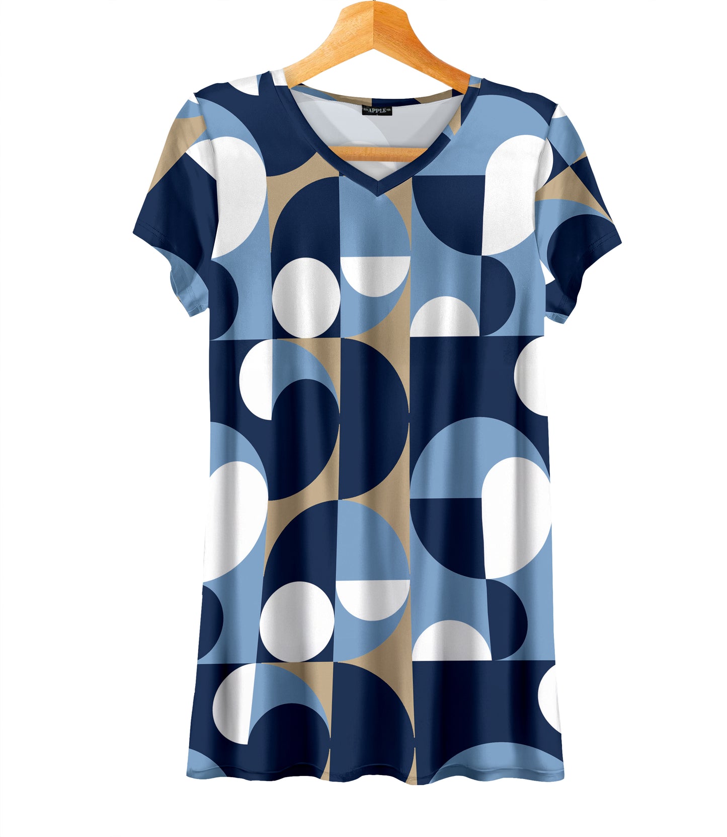 Blue and White-
