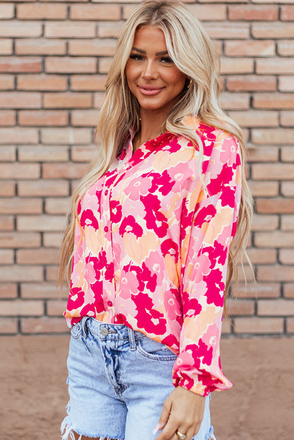 Threaded Pear Tessa Floral Buttoned Shirt