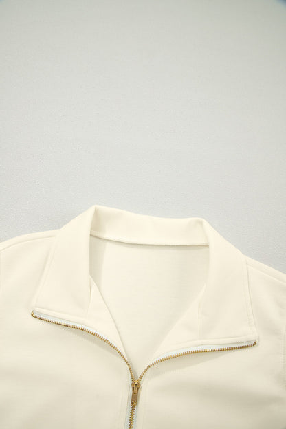 Juniper Ruffled Short Sleeve Blouse