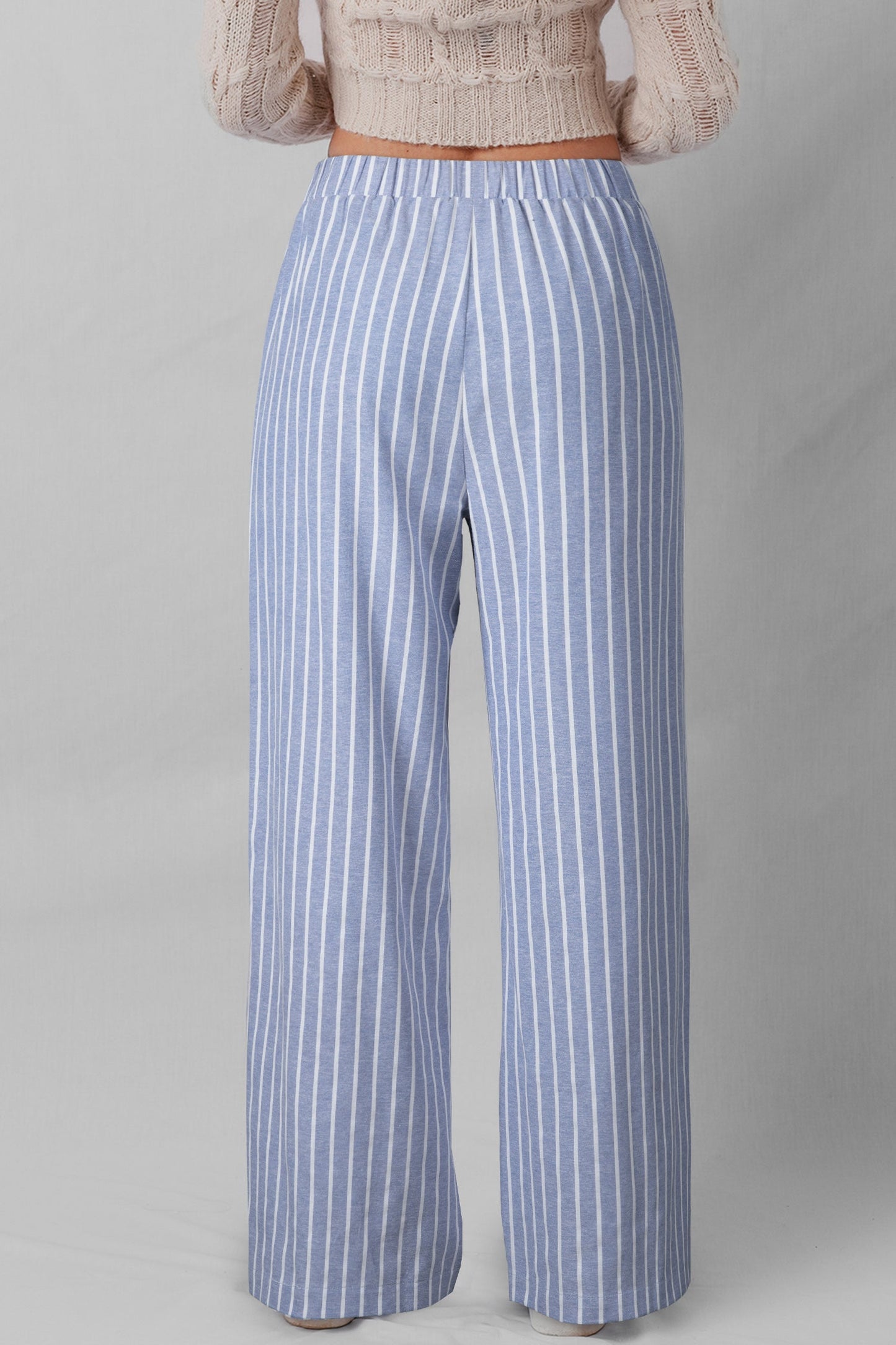 Threaded Pear Lara Detail Loose Casual Pants