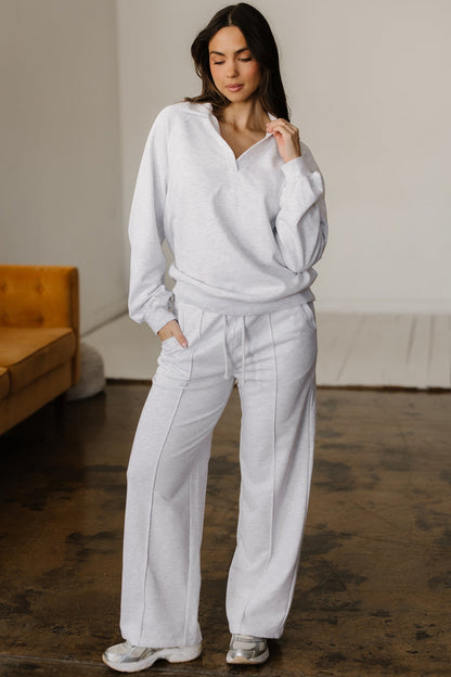 Threaded Pear Nina Drawstring Sweatpants Set