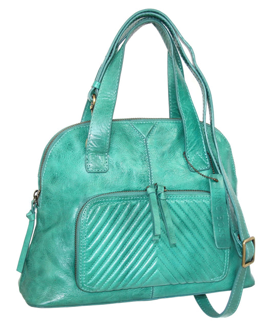 Nino Bossi Handbags My Paulina Satchel - Turquoise